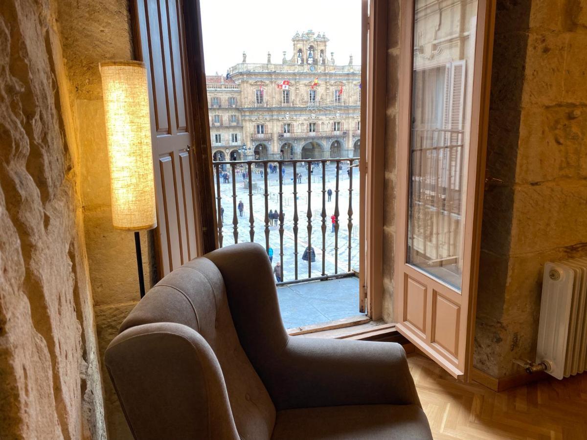 Apartamento Plaza Mayor Salamanca Con 2 Balcones A La Misma Plaza Mayor Kültér fotó