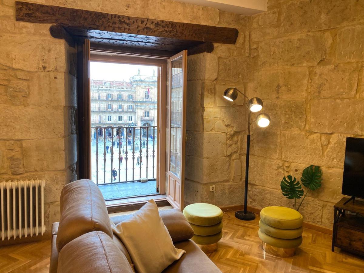 Apartamento Plaza Mayor Salamanca Con 2 Balcones A La Misma Plaza Mayor Kültér fotó