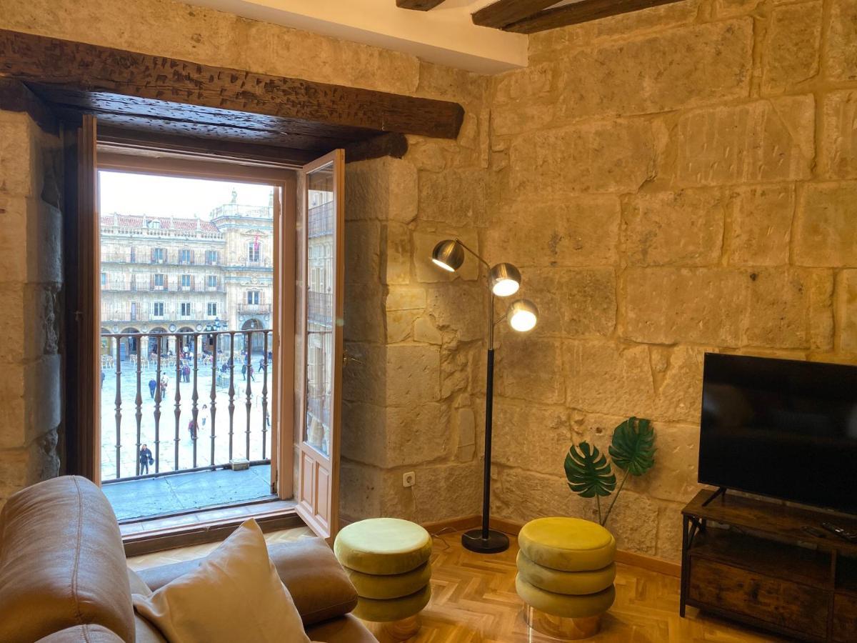 Apartamento Plaza Mayor Salamanca Con 2 Balcones A La Misma Plaza Mayor Kültér fotó