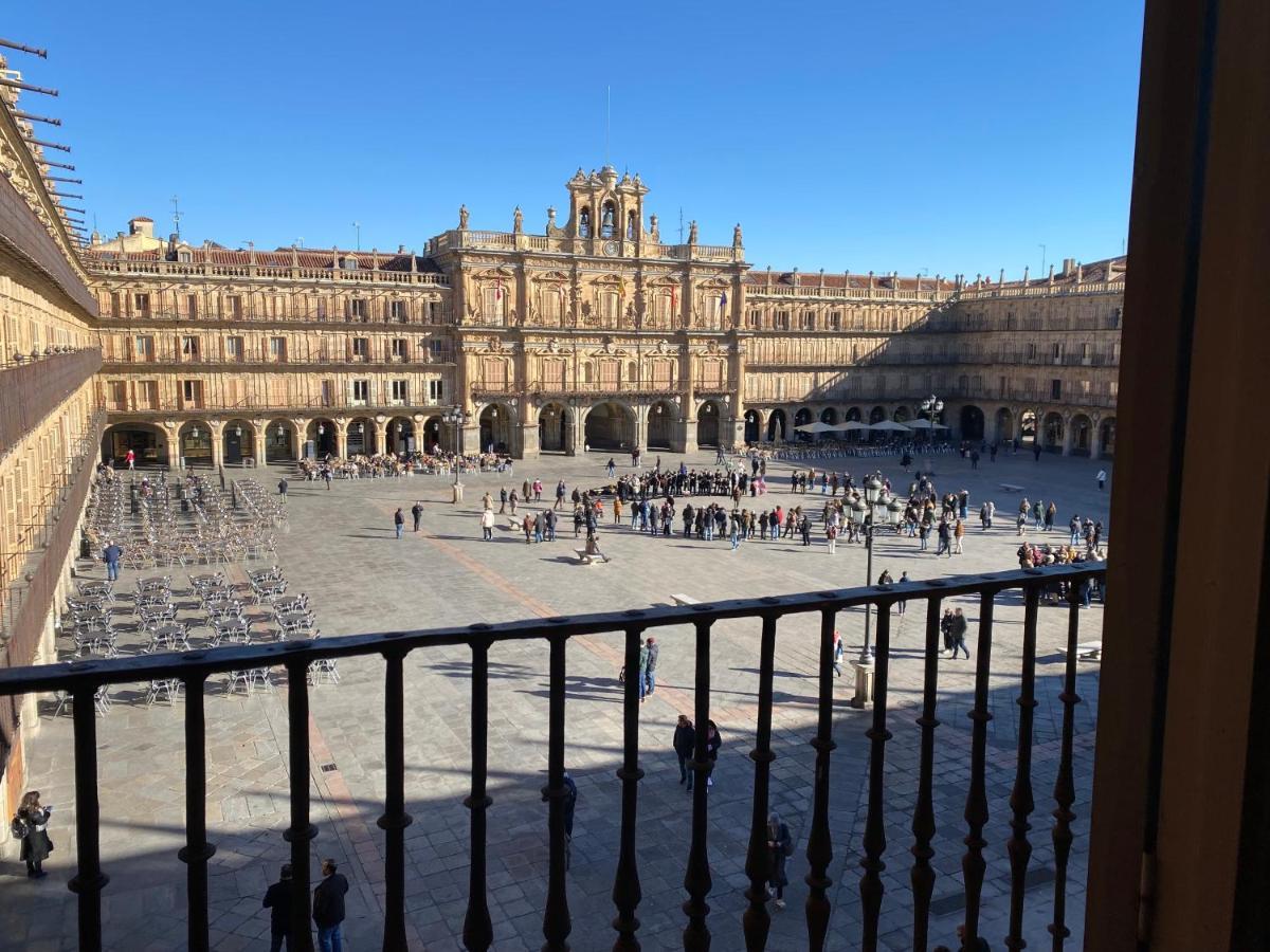 Apartamento Plaza Mayor Salamanca Con 2 Balcones A La Misma Plaza Mayor Kültér fotó